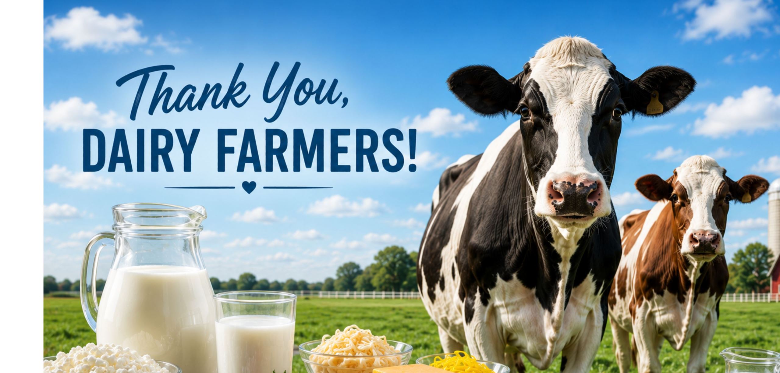 dairy cows on a farm