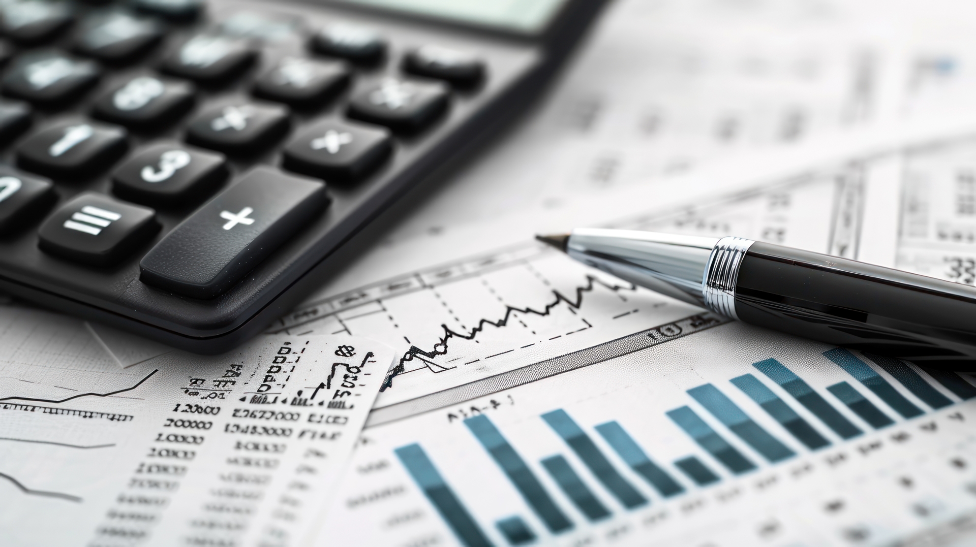 Financial accounting stock market graphs
