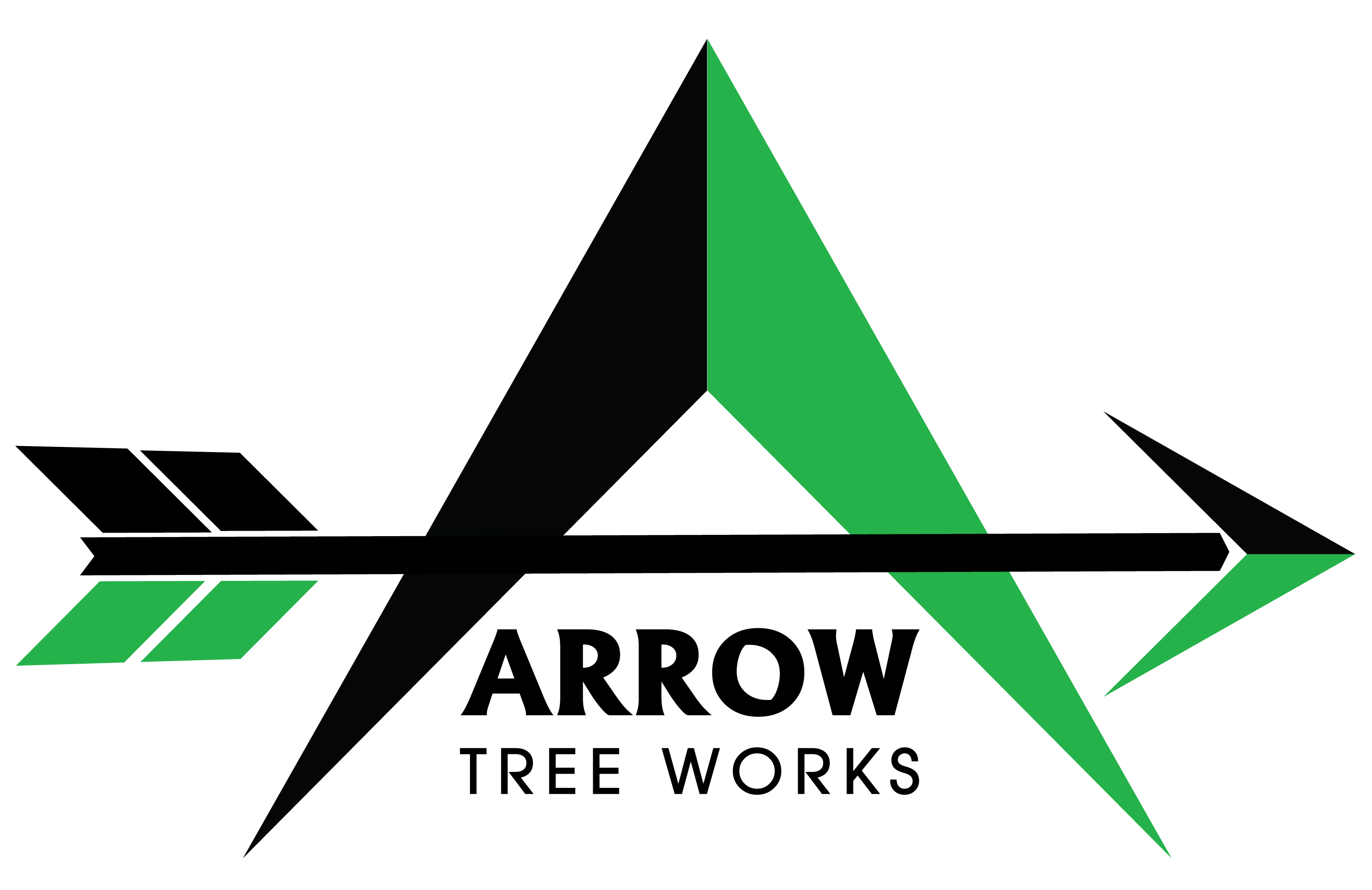 Arrow Tree Works logo featuring an arrow